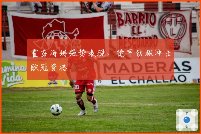 霍芬海姆强势表现，德甲劲旅冲击欧冠资格